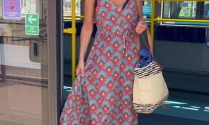 Bus Doesn't Want To Let Her Go