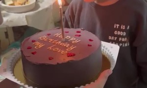 Birthday Girl Tries To Put Out A Candle With Her Eyes