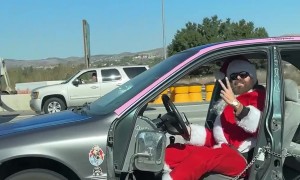 Santa Drives A Beater