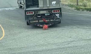 Creative Way to Transport a Broken Livestock Trailer