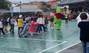 Grinch Slips and Falls