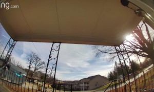 Amazon Delivery Driver Dances With Ring Camera