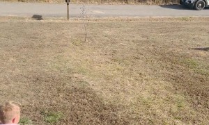 Cops Come For Christmas-Stealing Grinch