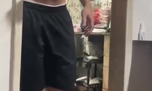 Kick And Slip Through The Doorway