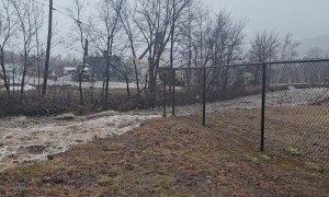Bridge Destroyed By Raging Floodwaters