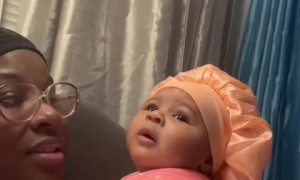 Baby's hilarious reaction to mistaking uncle for dad 