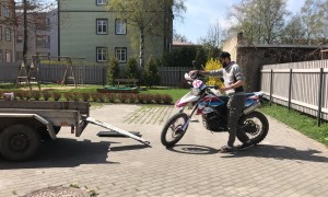 Creative Bike Ramp Problem Solving