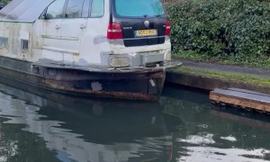 Van Welded To Boat