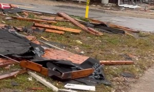 Tornado Aftermath in Panama City Beach, Florida