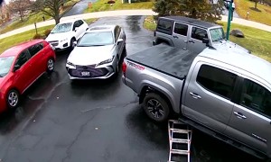 Ladder Fail While Gutter Cleaning