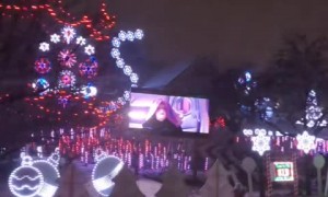 This is the most insane Christmas light display! 