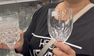 Thrift Shopper Explains the Difference Between Crystal and Glass