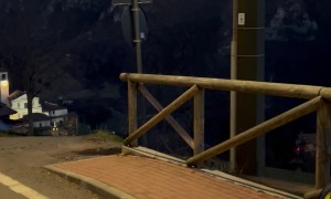 Motorbike Jump Falls Short