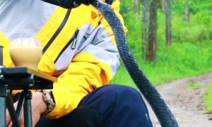 Giving Water to a Snake