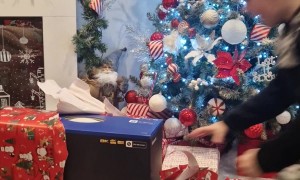 Polite Boy Reacts to Surprise PS5 Christmas Present