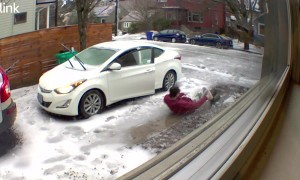 Ice Claims Another Victim