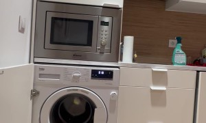 Washing Machine Rattles Loose From Cabinet