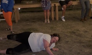 Wedding Bouquet Toss Falls Short and so Does Friend