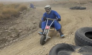 Cardrona Mountain Cart Riders Crash