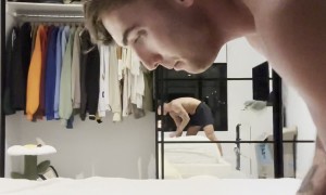 Kitten Won't Let Owner Make The Bed