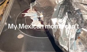 Mexican Mom Wraps Stove In Foil