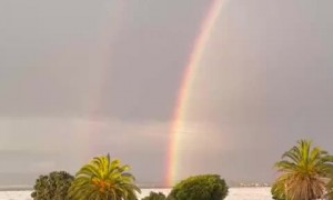 Incredible view from Oxnard looking across Ventura county