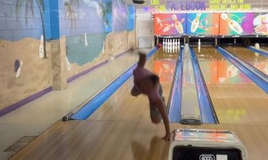 Slipping All Over The Bowling Lane