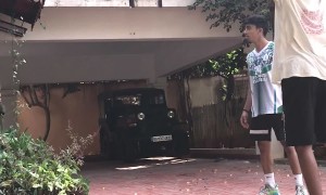 Basketball Practice Leads to Broken Headlight