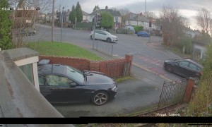 Turning Car Collides With Biker