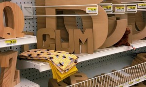 A Dirty Word Search At The Craft Store