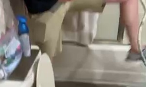 Home's Residents Try To Catch A Squirrel