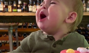 Baby Tastes Lemon For the First Time