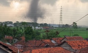 A Turbulent Tornado In Indonesia