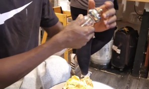 Diner Confused By Salt Mill