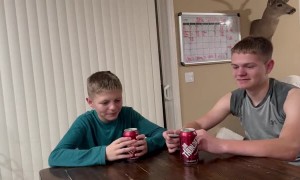 Man Uses Marker To Open Soda