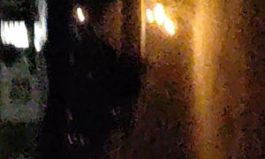 Flares Light Up Night Sky