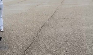 People Evacuating Jetliner After Bad Landing