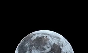 Incredible footage shows the lunar eclipse  captured with Seestar S50 