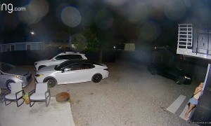 Man Argues With Security Camera