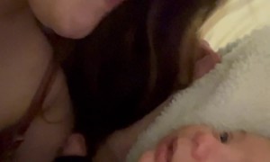 One-Month-Old Throws Hands