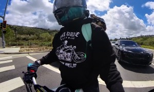 Dog Goes on Motorcycle Ride