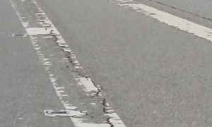 Car Falls Apart While On The Road