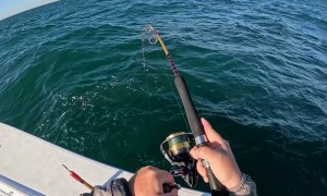 Fisherman Uses a Wrench as a Lure