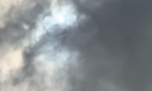 Mysterious Object Flies Past Solar Eclipse