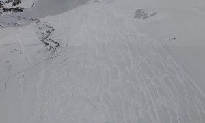 Skier Almost Caught In Monte Rosa Massif Avalanche