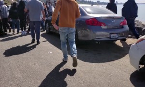 McLaren Spider Crashes on the Pacific Coast Highway