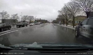 Sheriff Cuts Off Driver