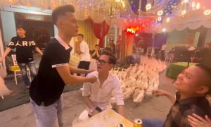 Horde of Stampeding Ducks Crash Wedding