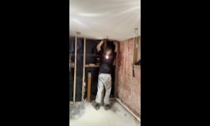 Ceiling Collapses During Bathroom Renovation