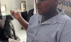 Hard-Working Teen Rewarded With Tablet